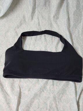 Buffbunny Black Halter Sports Bra Size Medium